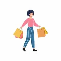 illustration shooping